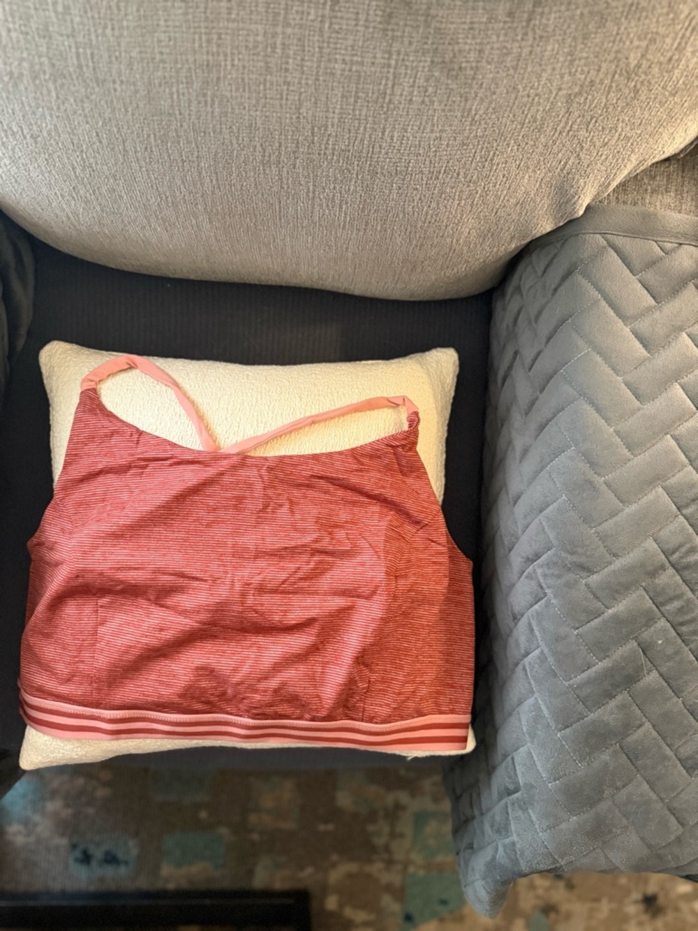 torrid Pink Seamless Strappy Crop Bralette